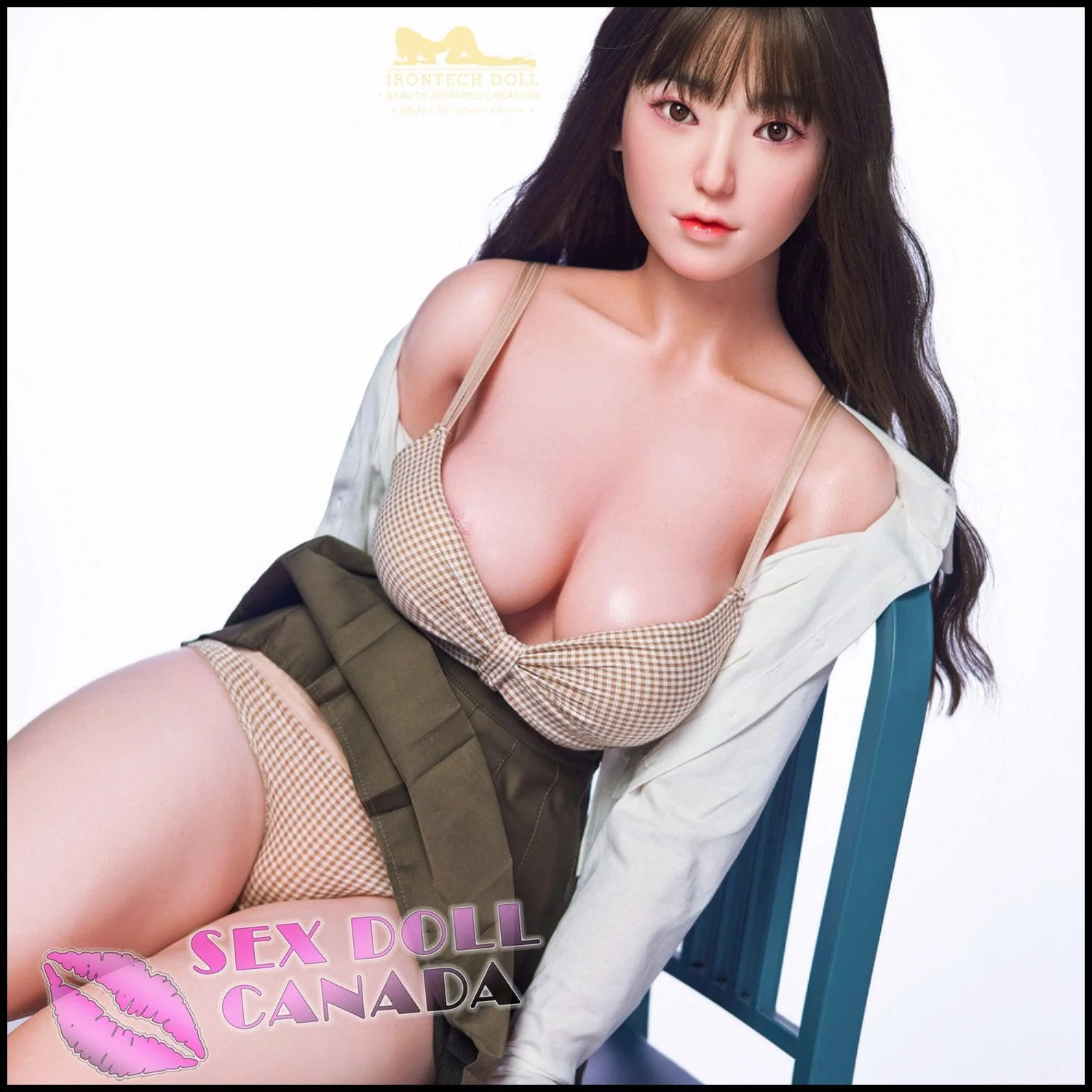 153 (5'0") I-Cup Miku (Head #S14) Full Silicone - IRONTECH Dolls - Image 10