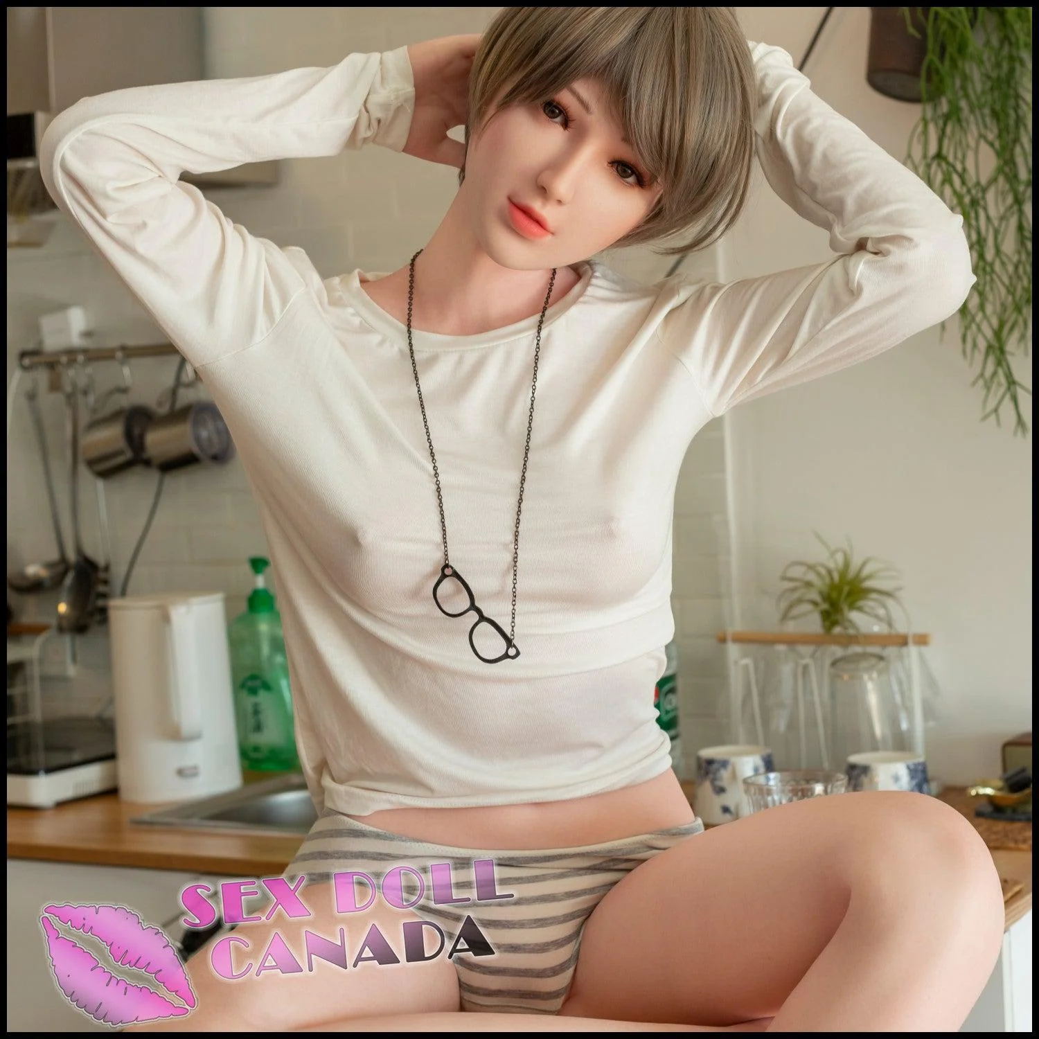 155 (5'1") B-Cup Yuyan Sexy (Head #ZC-4) Full Silicone - Tayu - Image 12