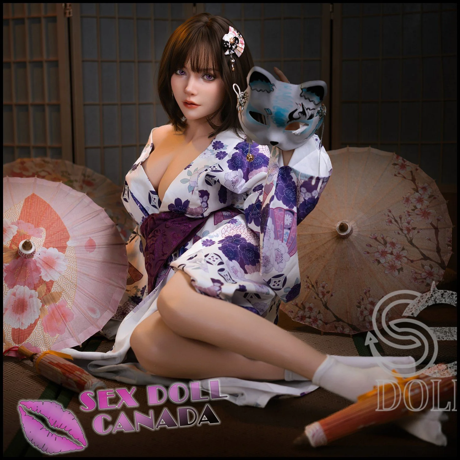 155 (5'1") D-Cup Kemeny. E (Head #119SO) Full Silicone - SE Doll - Image 19