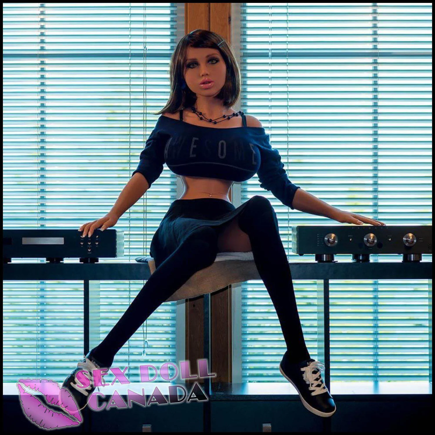 155 (5'1") E-Cup Macie - WM Doll - Image 3
