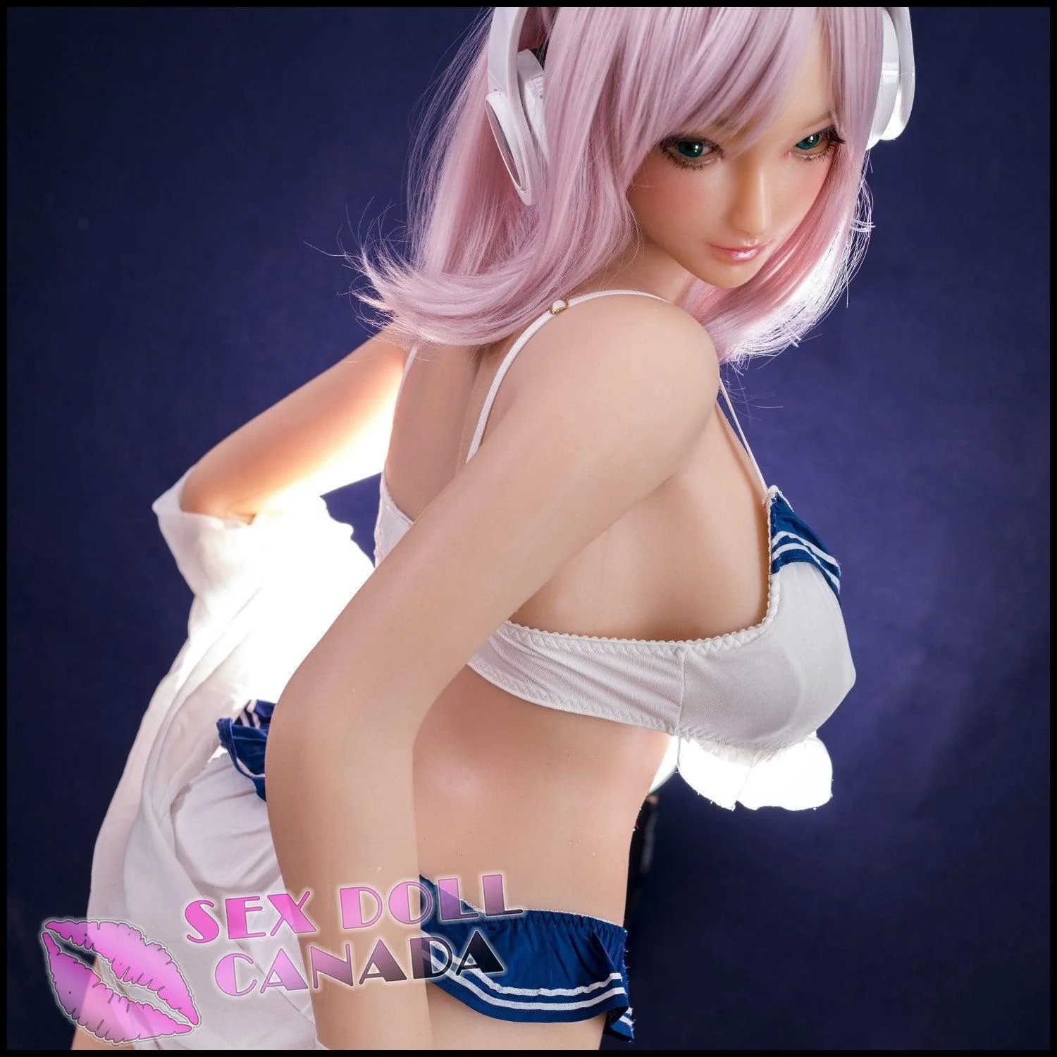 155 (5'1") L-Cup Momo Gamer (Head #S22) BBW Full Silicone - Sino-Doll - Image 4