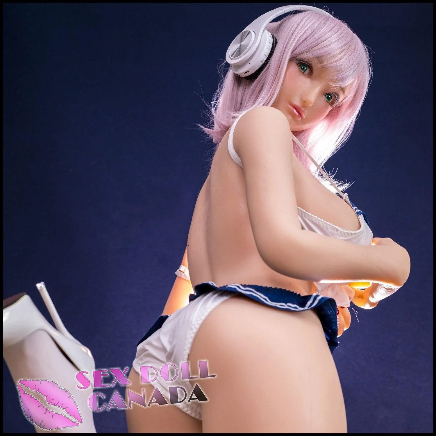 155 (5'1") L-Cup Momo Gamer (Head #S22) BBW Full Silicone - Sino-Doll - Image 6