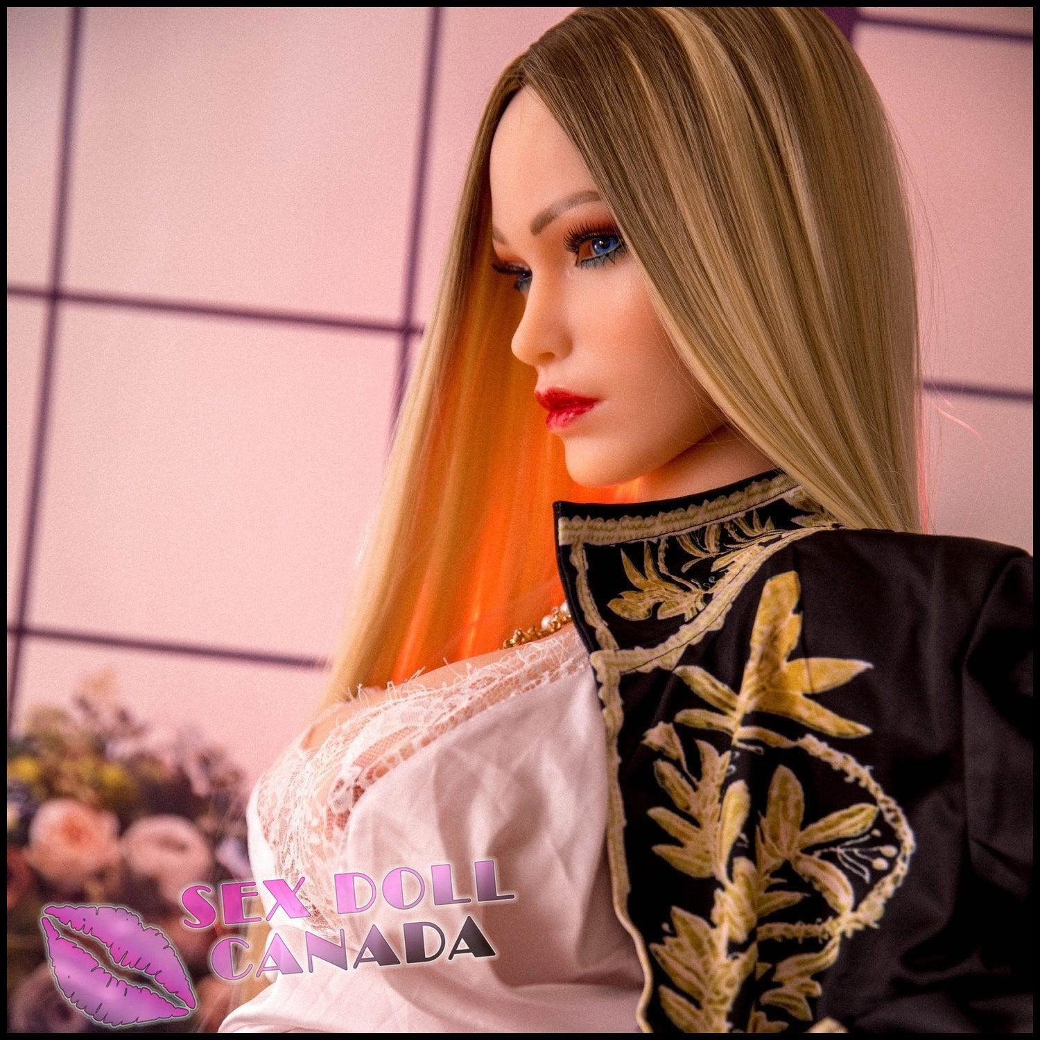 155 (5'1") L-Cup Isabella Tanned Seductress (Head #S25) BBW Full Silicone - Sino-Doll - Image 4