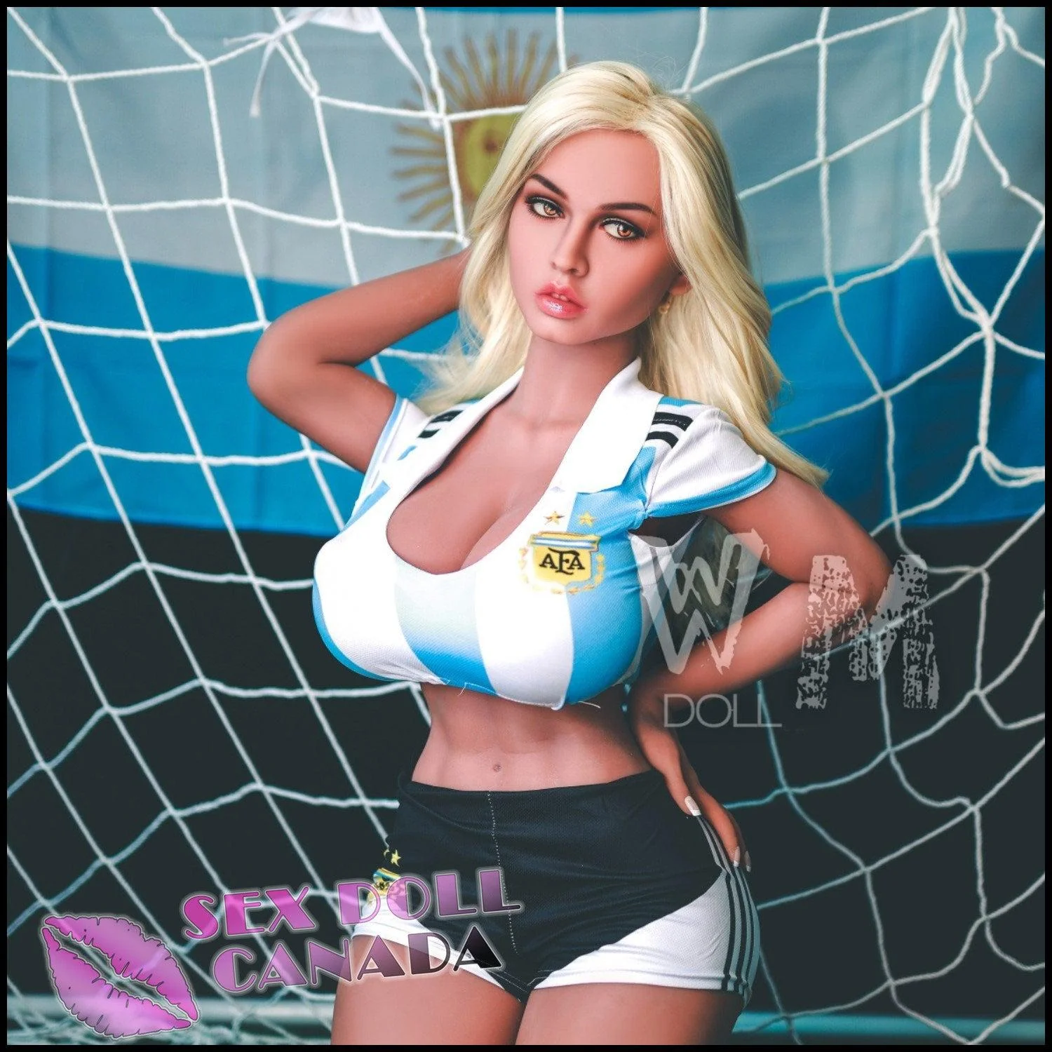 155 (5'1") L-Cup Pauline Soccer Star (Head #370) - WM Doll - Image 16