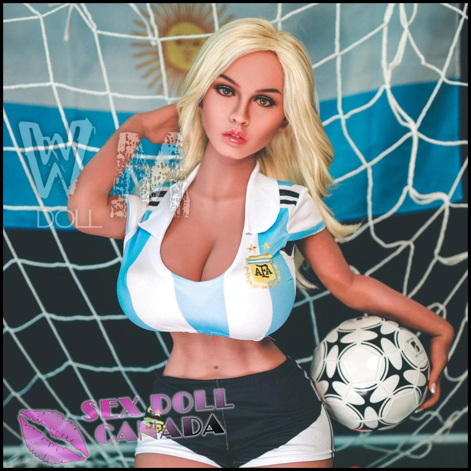 155 (5'1") L-Cup Pauline Soccer Star (Head #370) - WM Doll - Image 17