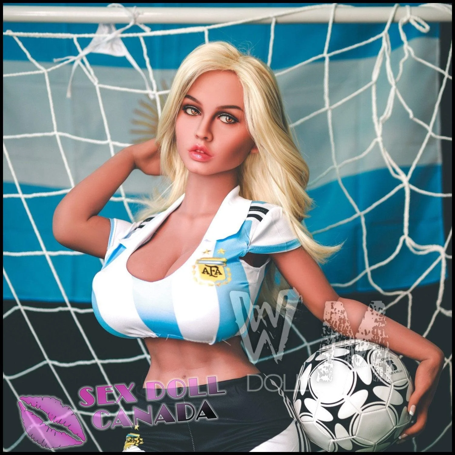 155 (5'1") L-Cup Pauline Soccer Star (Head #370) - WM Doll - Image 40
