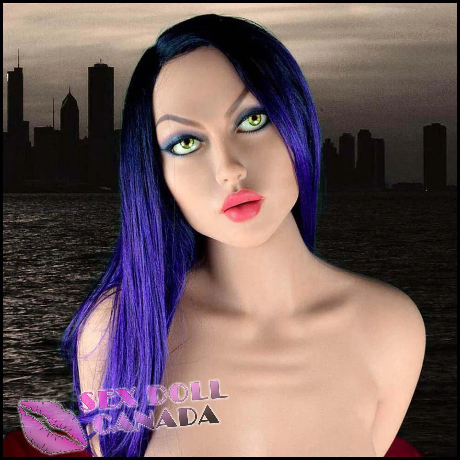 156 (5'1") B-Cup Denise Purple Deviant - WM Doll - Image 19