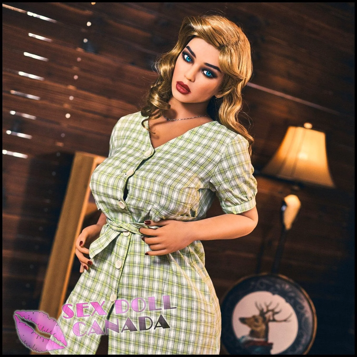 156 (5'1") D-Cup Akisha Dirty Blonde - IRONTECH Dolls - Image 5