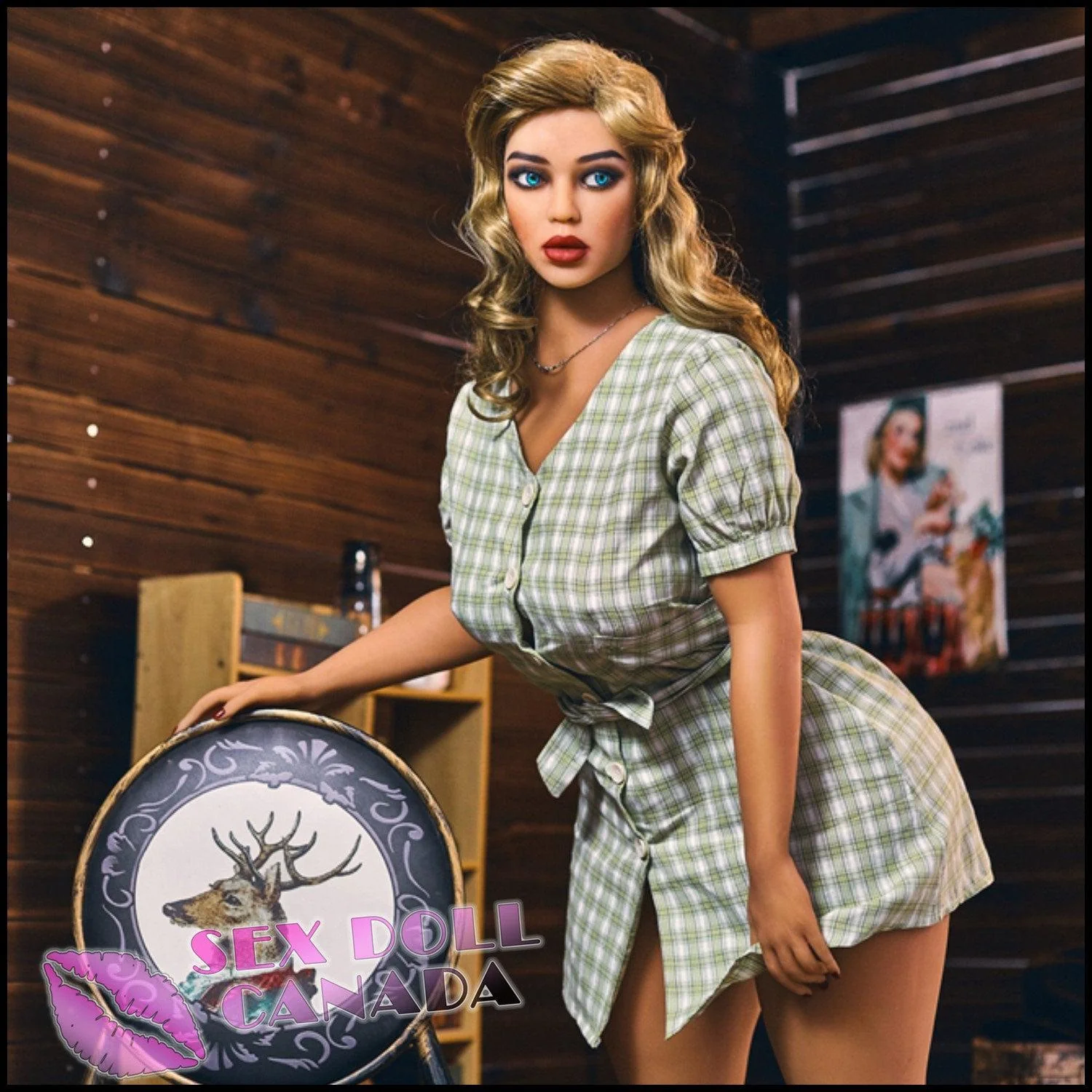 156 (5'1") D-Cup Akisha Dirty Blonde - IRONTECH Dolls - Image 6