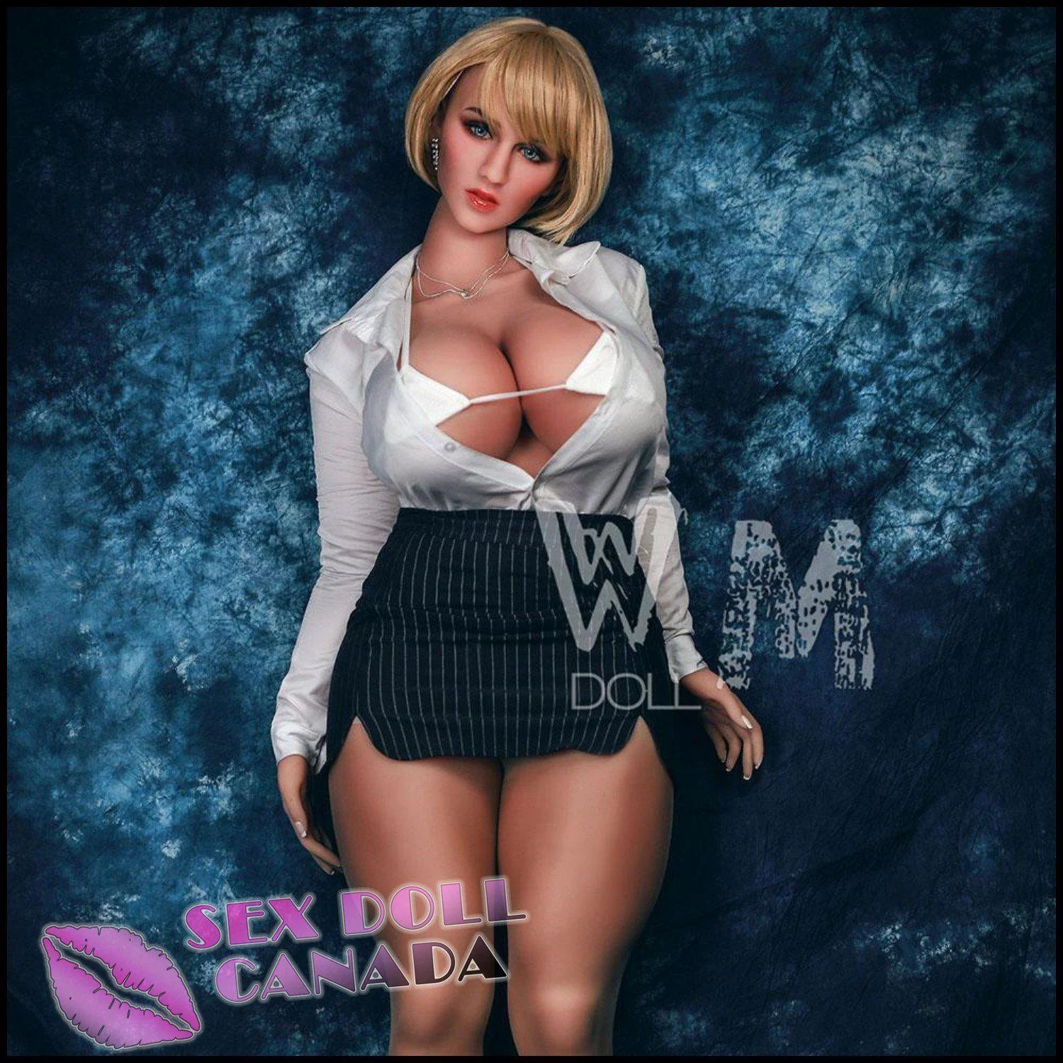 156 (5'1") M-Cup Felicia Blonde - WM Doll - Image 3