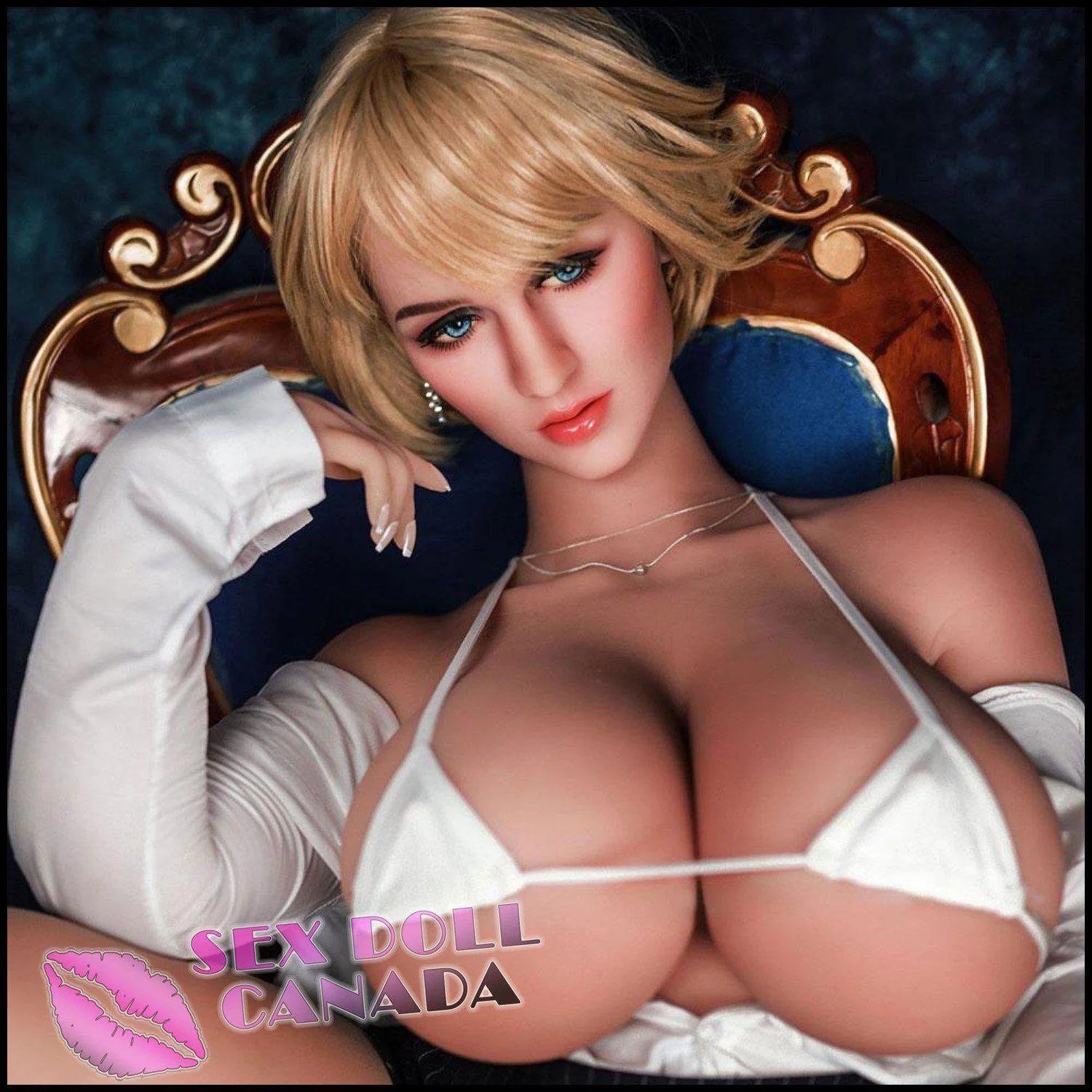 156 (5'1") M-Cup Felicia Blonde - WM Doll - Image 6