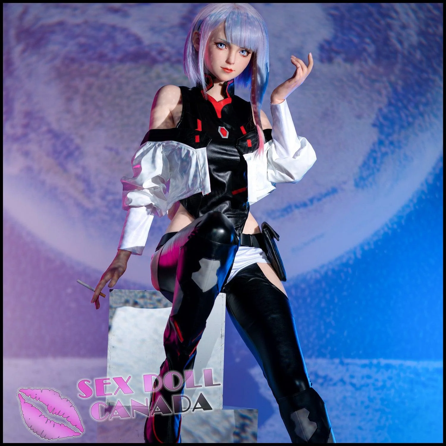 156 (5'1") H-Cup Cyber Lady - Full Silicone - Game Lady - Image 11