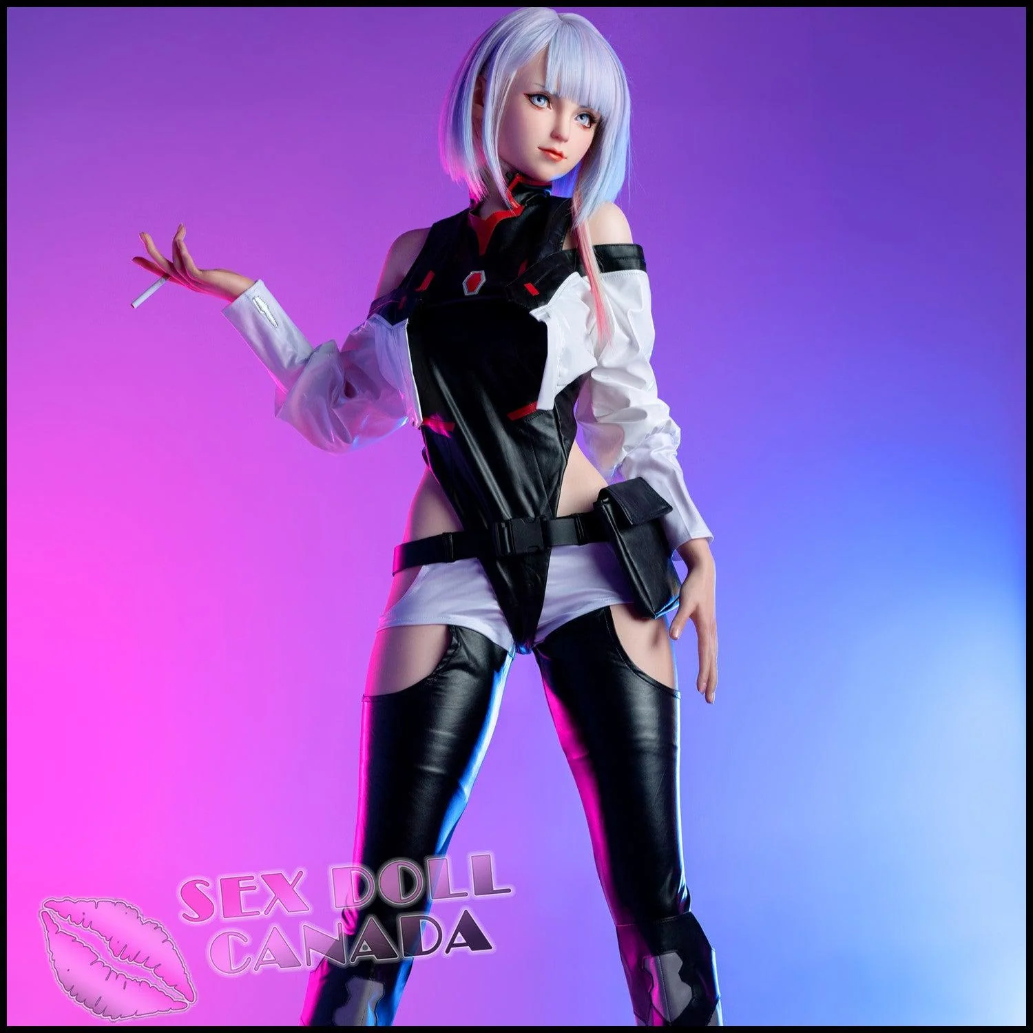 156 (5'1") H-Cup Cyber Lady - Full Silicone - Game Lady - Image 14