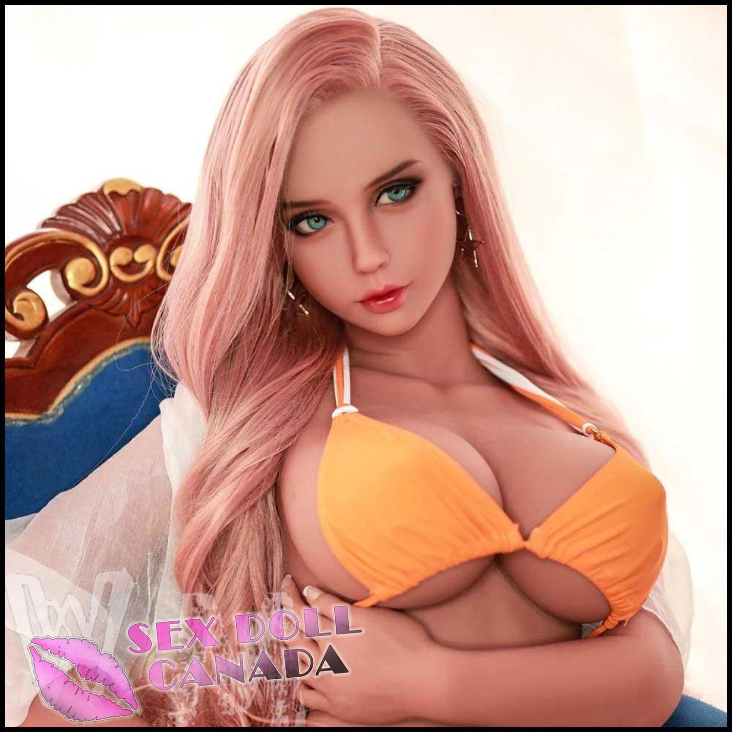 156 (5'1") H-Cup Sophia Strawberry Blonde (Head #233) - WM Doll - Image 23