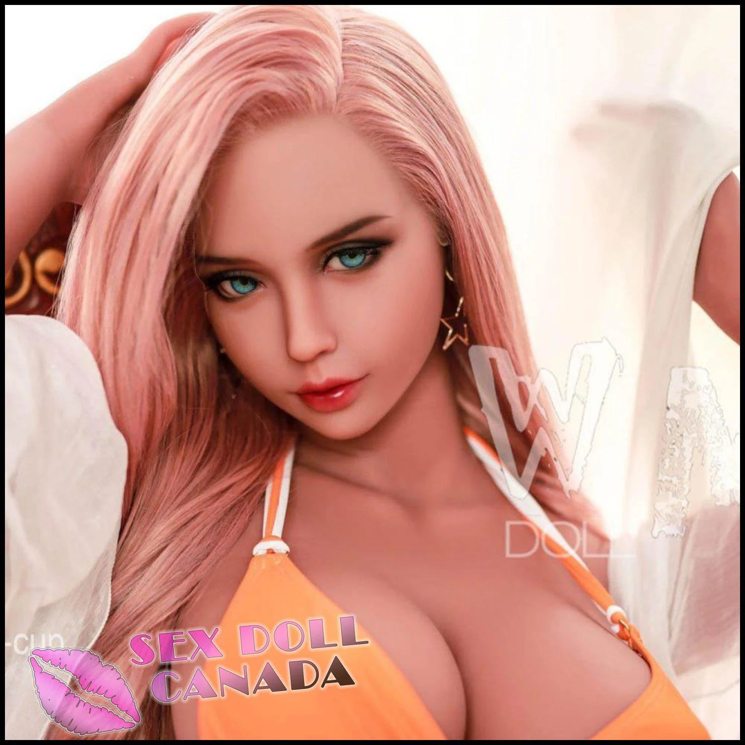 156 (5'1") H-Cup Sophia Strawberry Blonde (Head #233) - WM Doll - Image 36