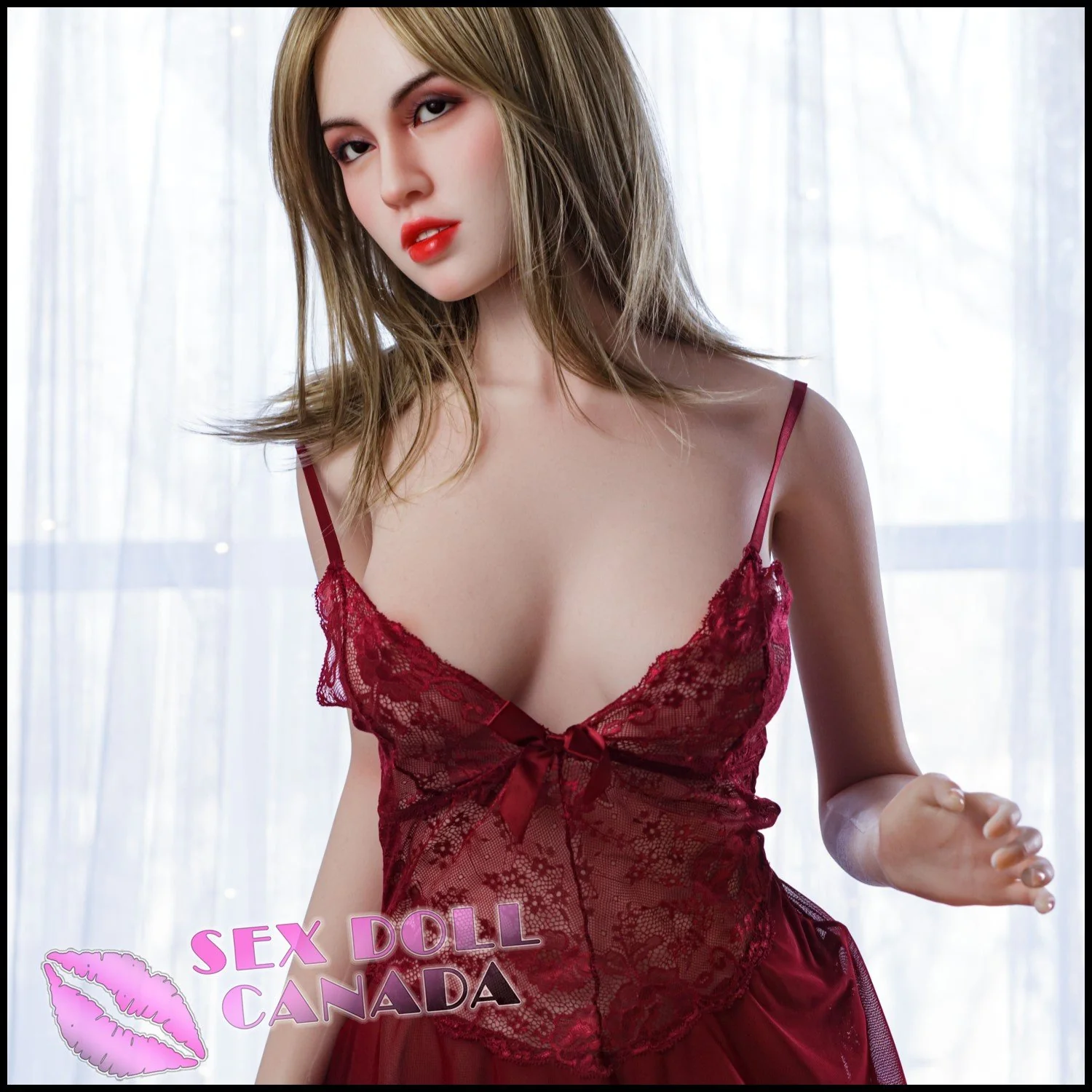 157 (5'2") C-Cup Anne (Head #62) Full Silicone - SM Doll - Image 5