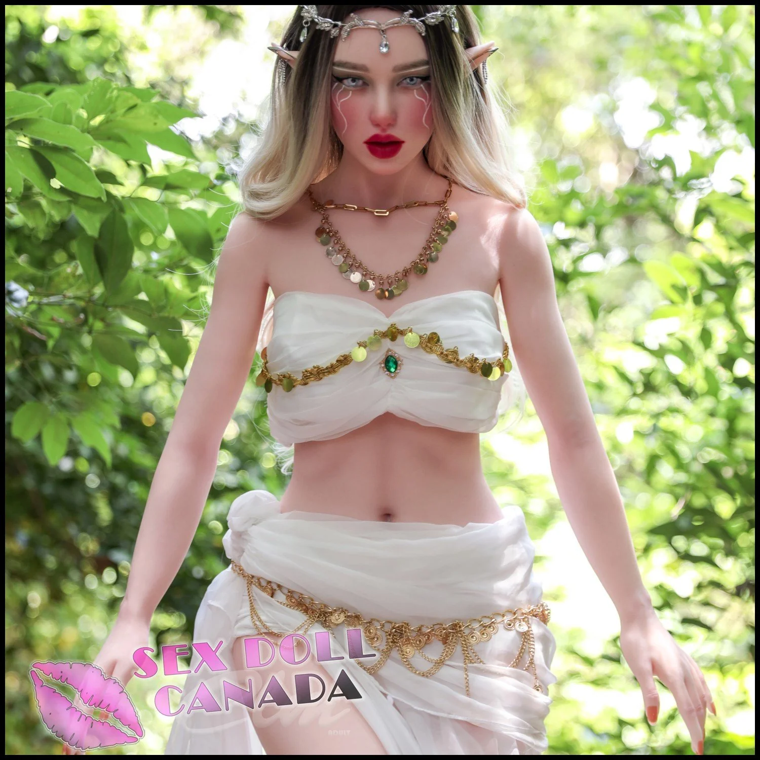 157 (5'2") C-Cup Athena - Full Silicone - Climax Doll - Image 8
