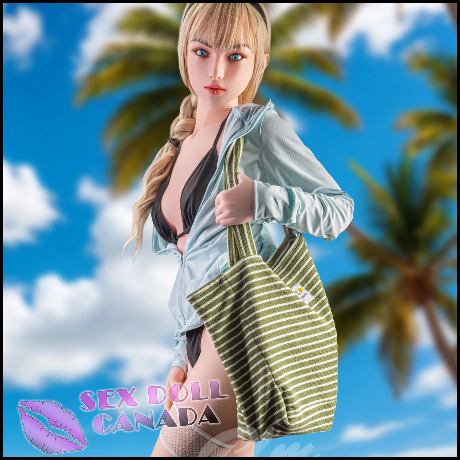 157 (5'2") C-Cup Gali - Full Silicone - Climax Doll - Image 10
