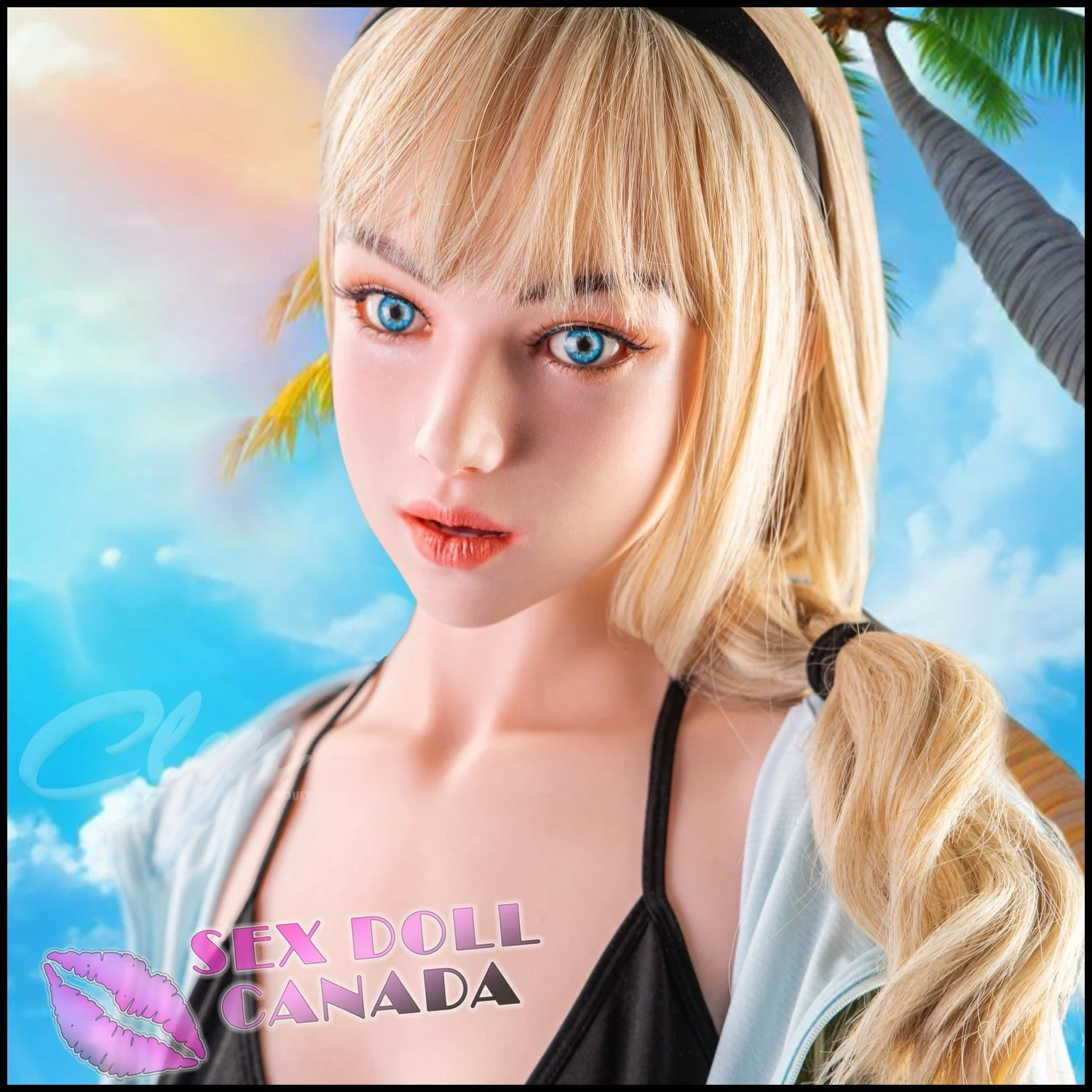 157 (5'2") C-Cup Gali - Full Silicone - Climax Doll - Image 14