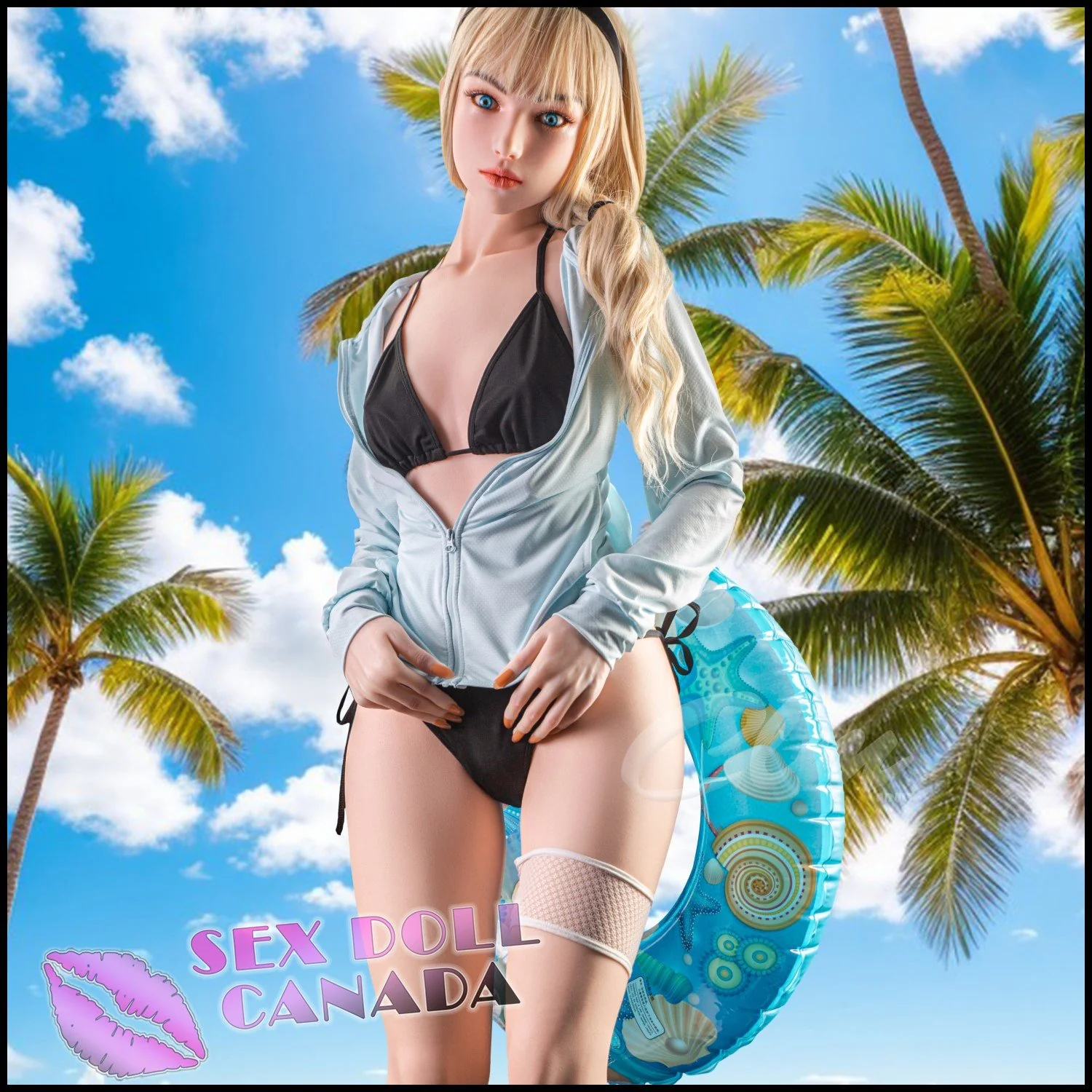157 (5'2") C-Cup Gali - Full Silicone - Climax Doll - Image 15