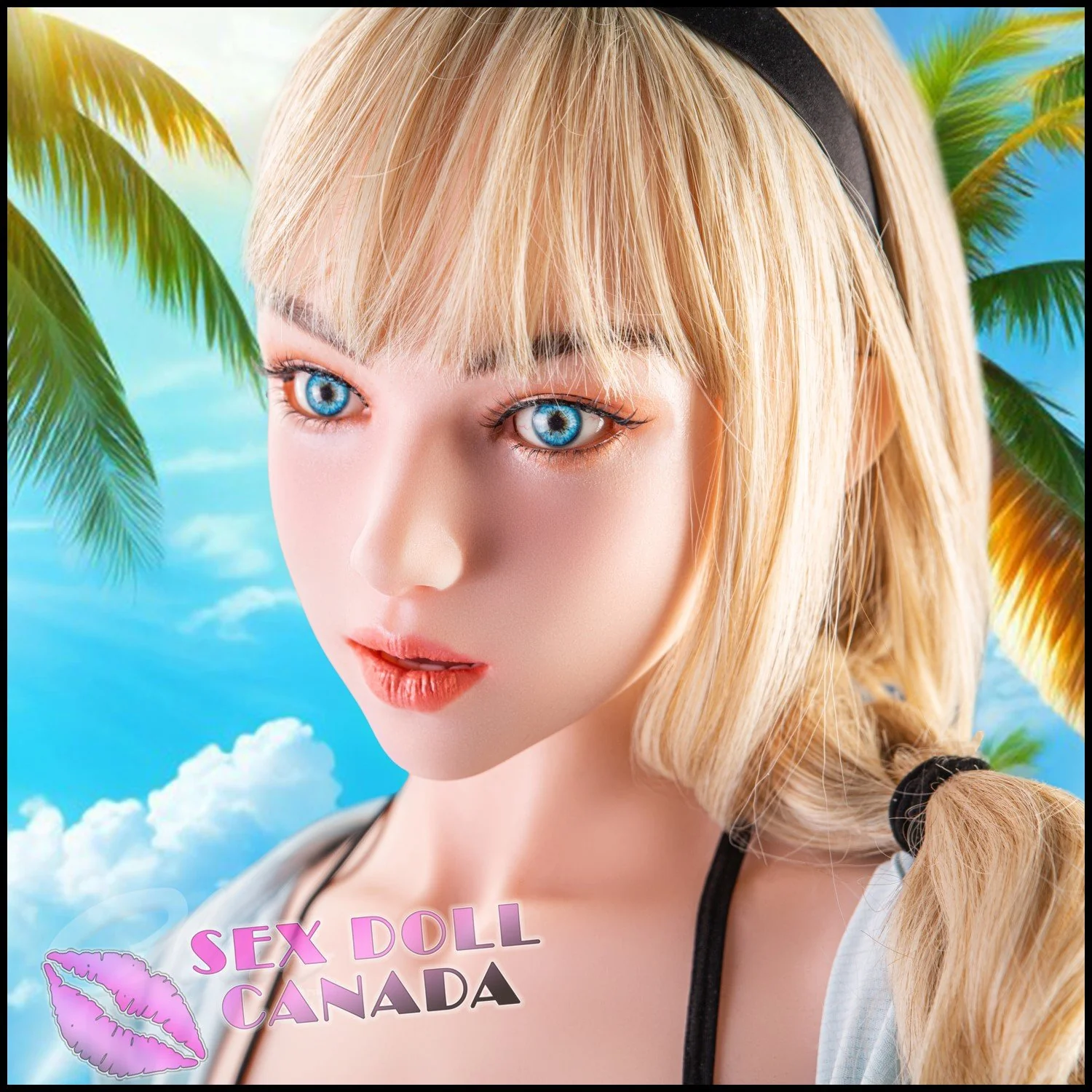 157 (5'2") C-Cup Gali - Full Silicone - Climax Doll - Image 3