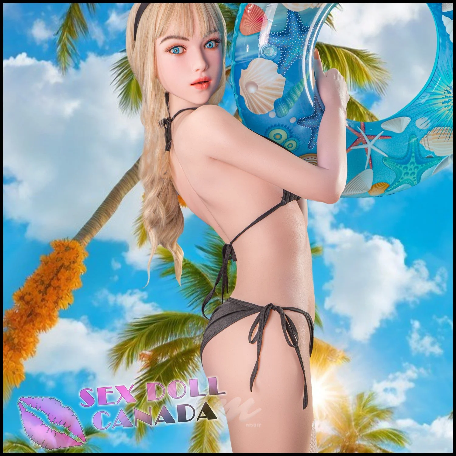 157 (5'2") C-Cup Gali - Full Silicone - Climax Doll - Image 5
