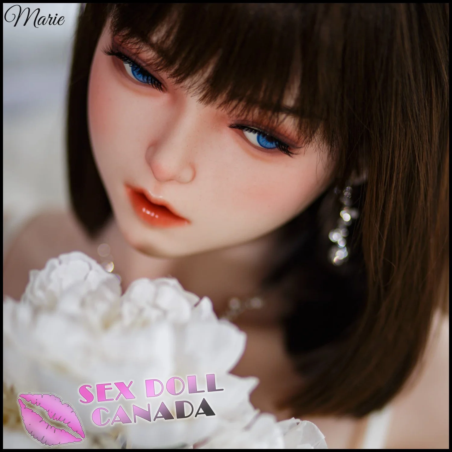 157 (5'2") C-Cup Nelly (Head #132) Full Silicone - SM Doll - Image 3