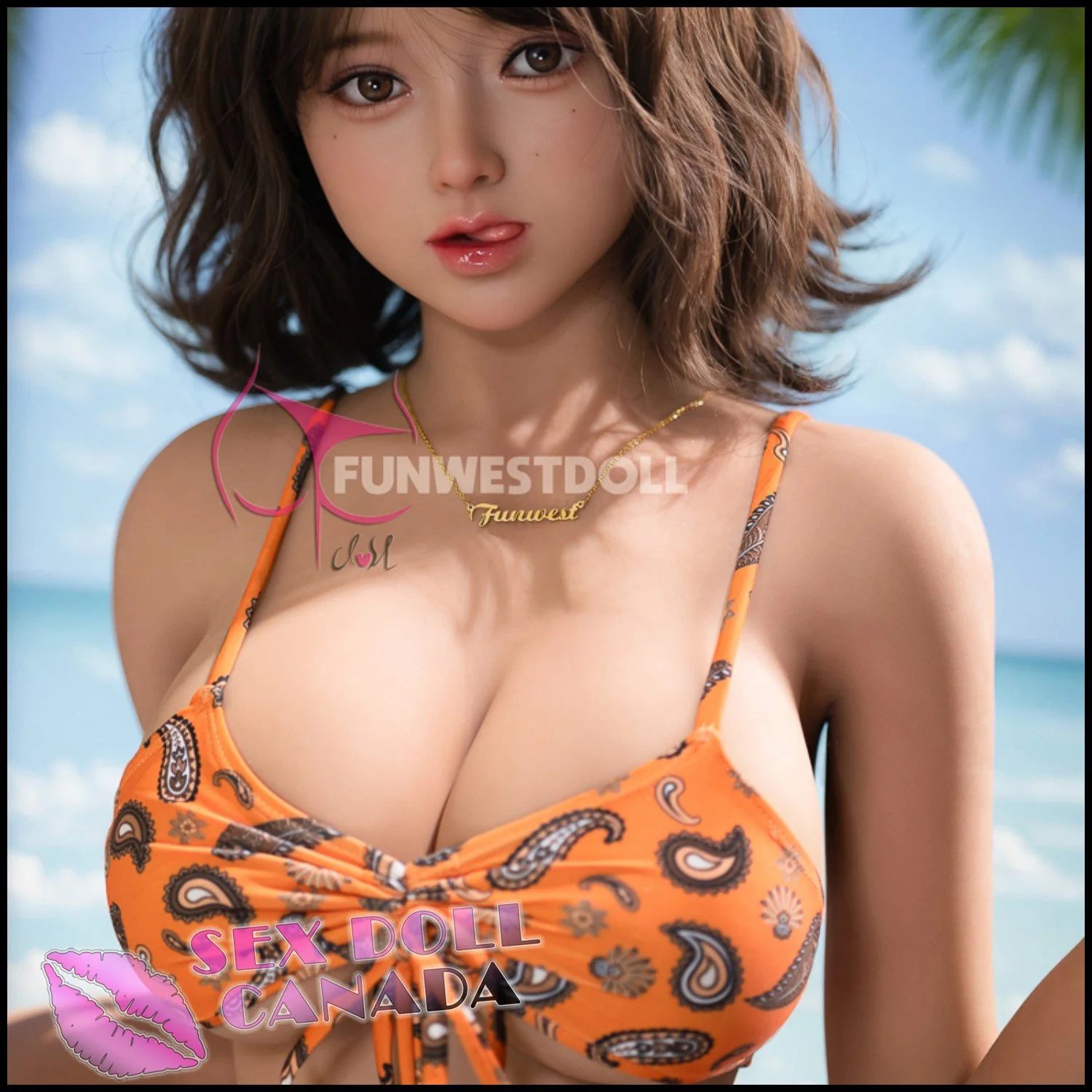 157 (5'2") G-Cup Amy (Head #41) - FunWestDoll - Image 15