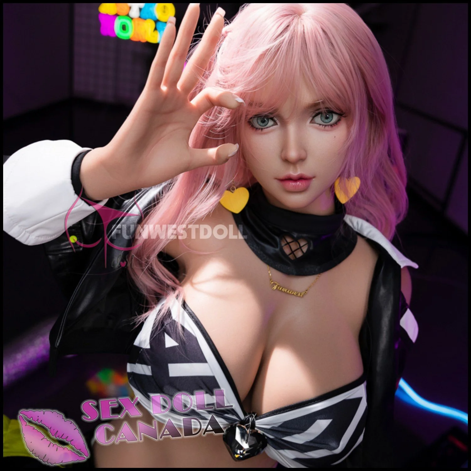 157 (5'2") G-Cup Lily (Head #036S) Full Silicone - FunWestDoll - Image 6