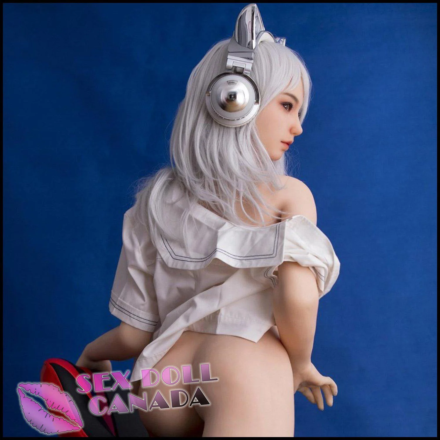 158 (5'2") B-Cup Linyin (Head #S30) Full Silicone - Sino-Doll - Image 5