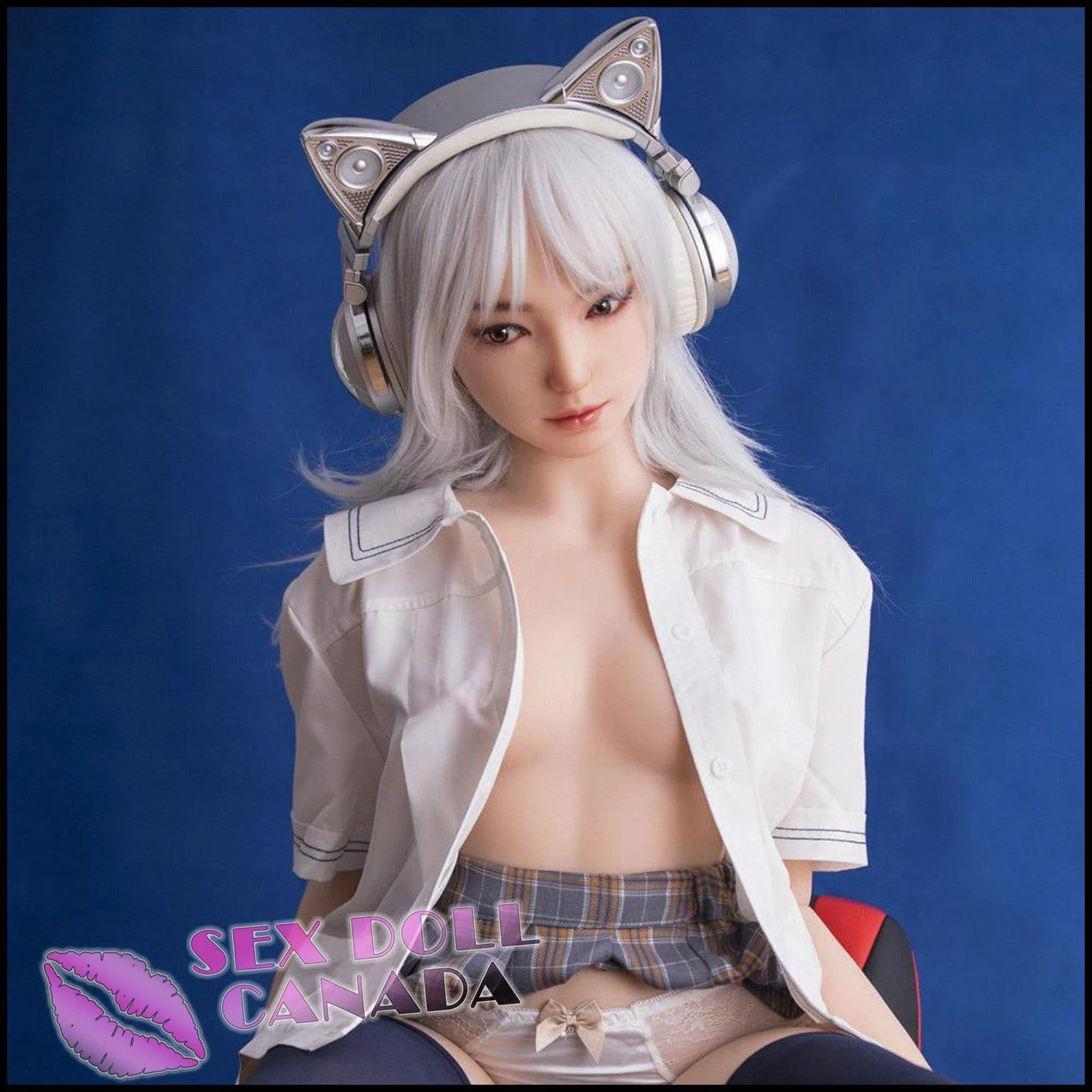 158 (5'2") B-Cup Linyin (Head #S30) Full Silicone - Sino-Doll - Image 9