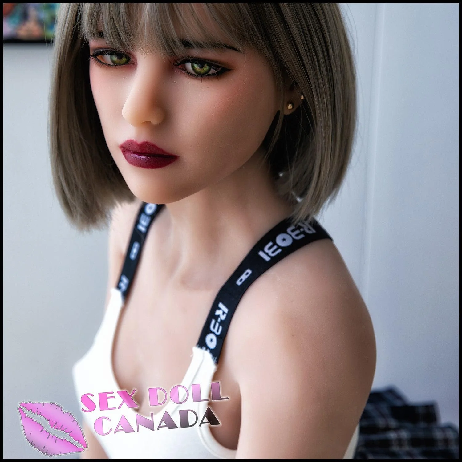 158 (5'2") B-Cup Cynthia Punk Schoolgirl (Head #45) - HR Doll - Image 3