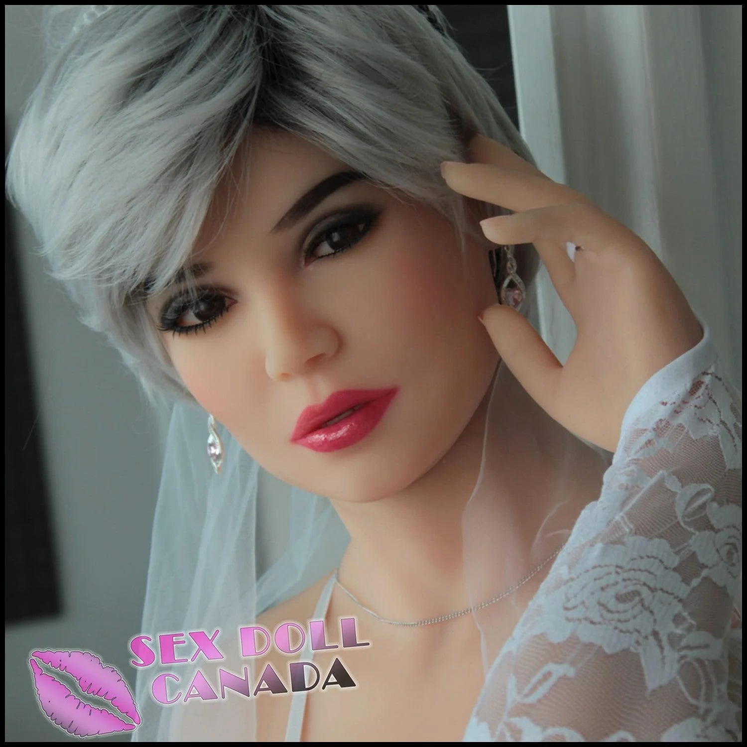 158 (5'2") B-Cup Daisy Bride (Head #47) - HR Doll - Image 3