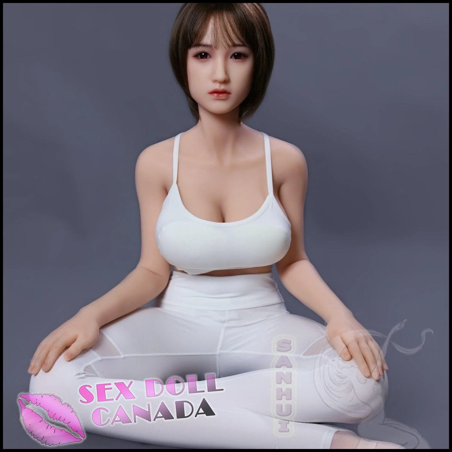 158 (5'2") D-Cup Aine (Head #21) Full Silicone - Sanhui Dolls - Image 4