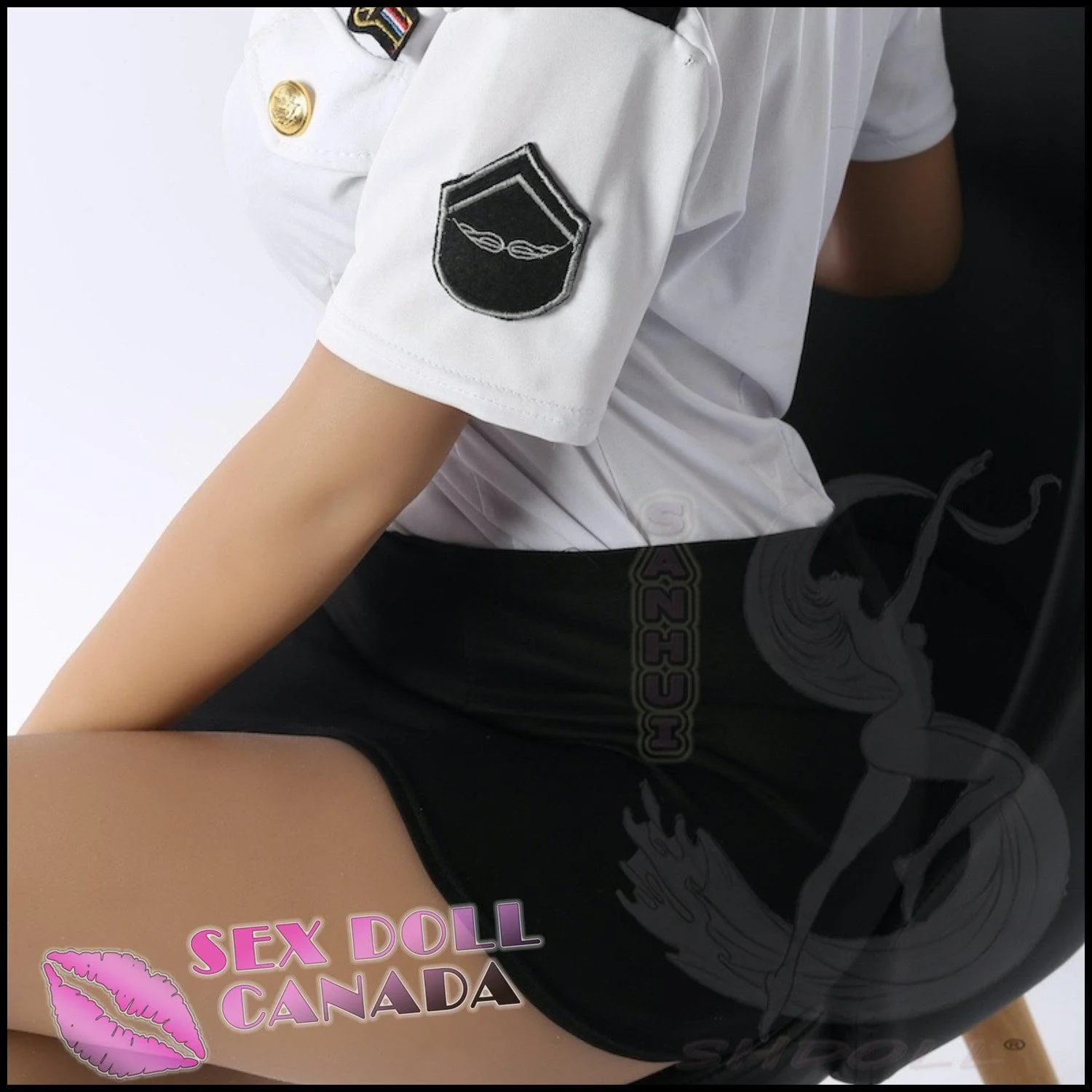 158 (5'2") D-Cup Charis (Head #11) Full Silicone - Sanhui Dolls - Image 11