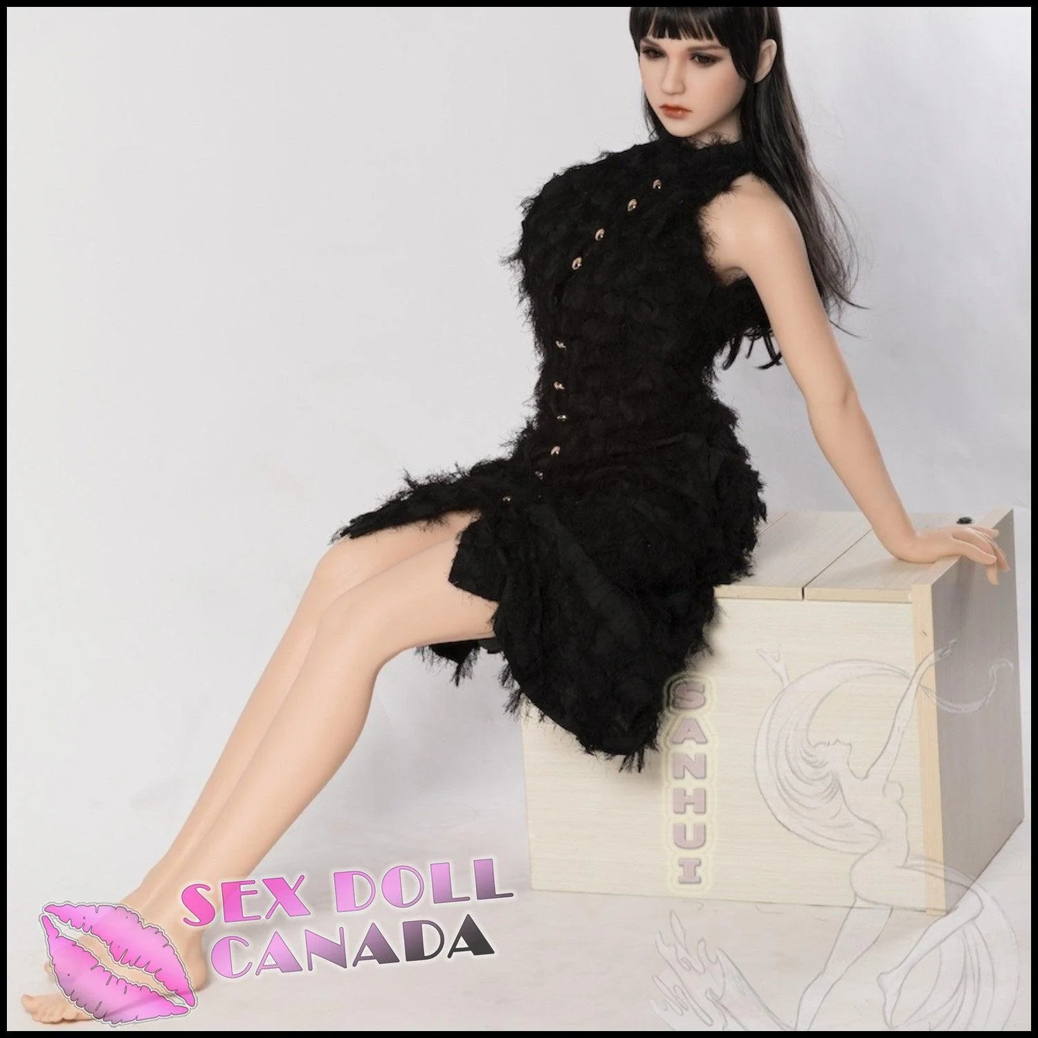158 (5'2") D-Cup Coralia (Head #13) Full Silicone - Sanhui Dolls - Image 3