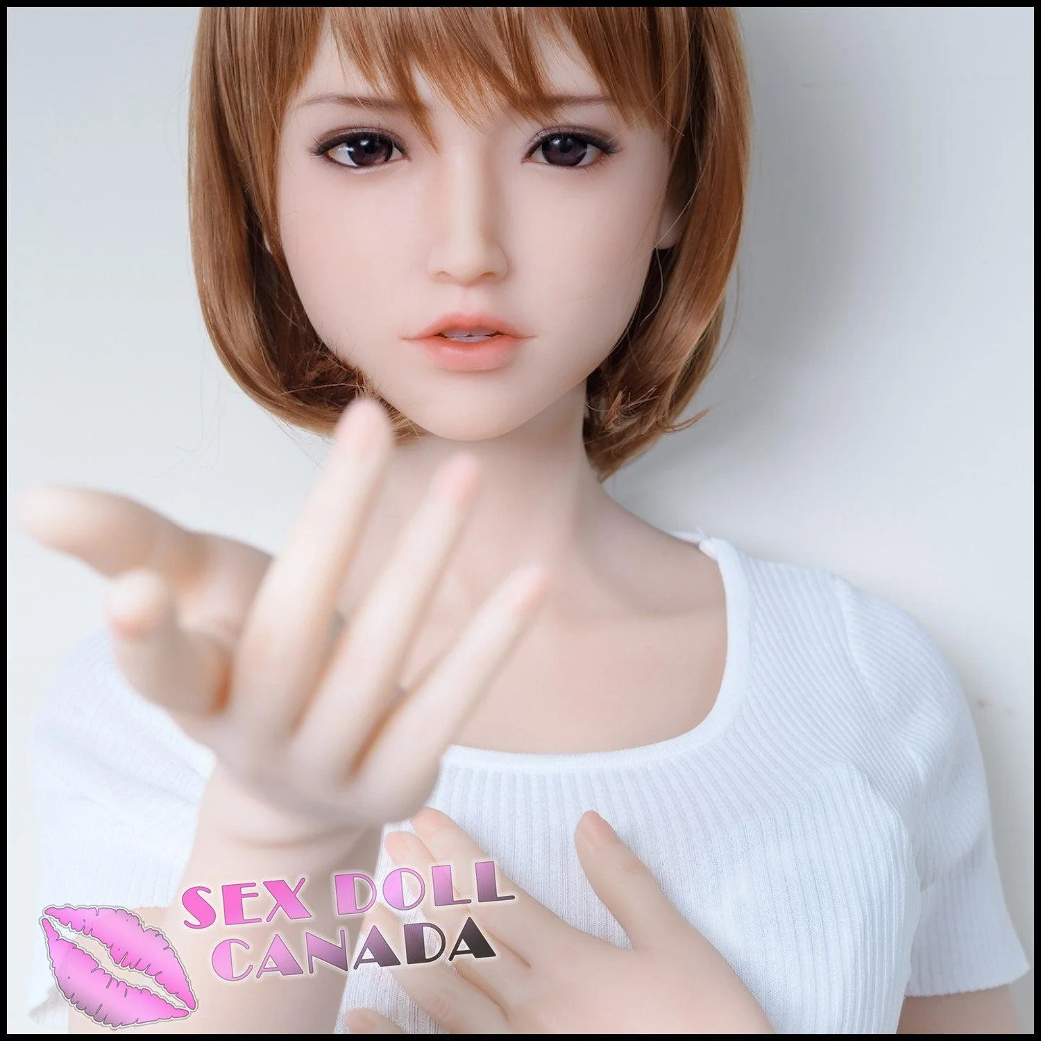 158 (5'2") D-Cup Hanako (Head #23) Full Silicone - Sanhui Dolls - Image 5