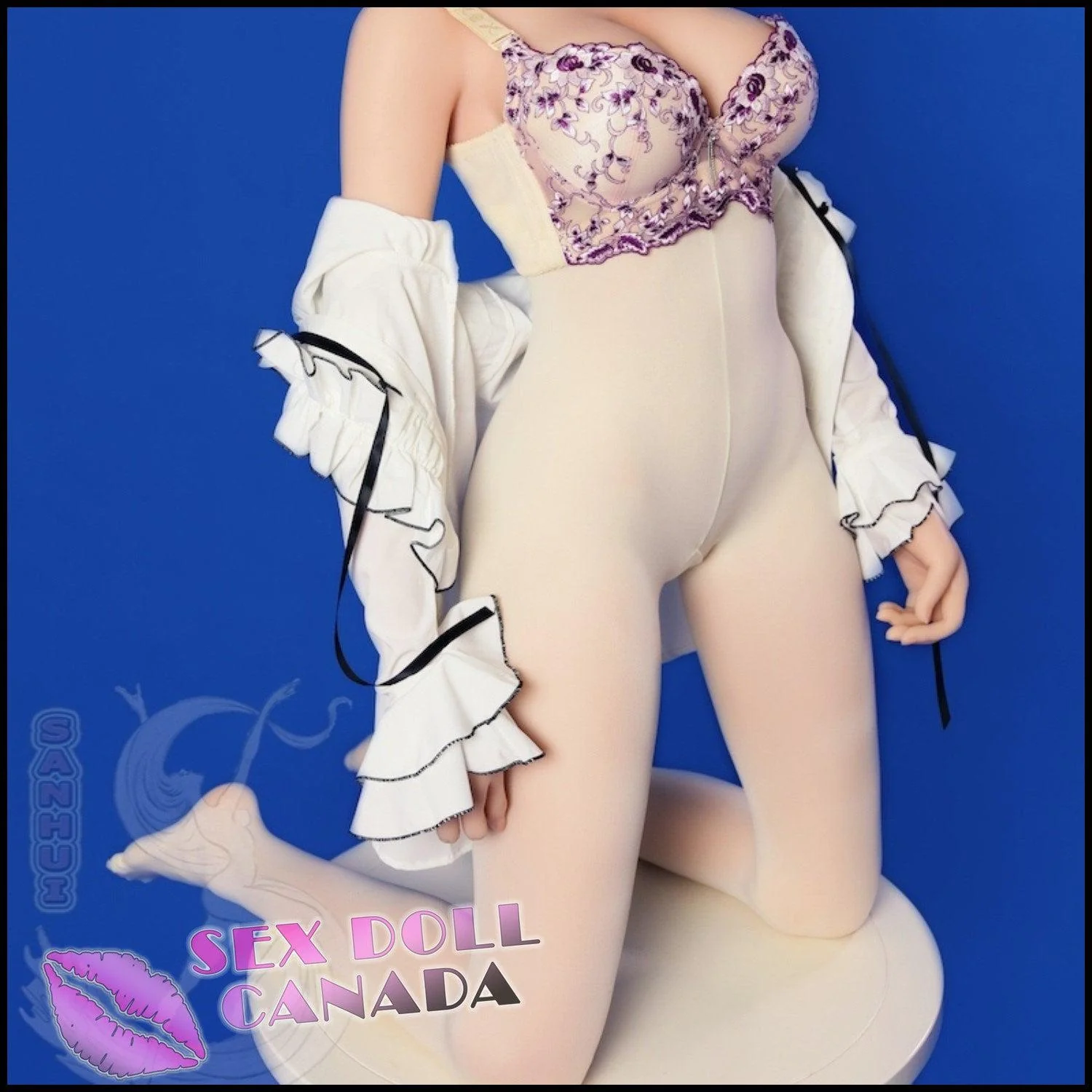 158 (5'2") D-Cup Lorien Sleepy (Head #34) Full Silicone - Sanhui Dolls - Image 7