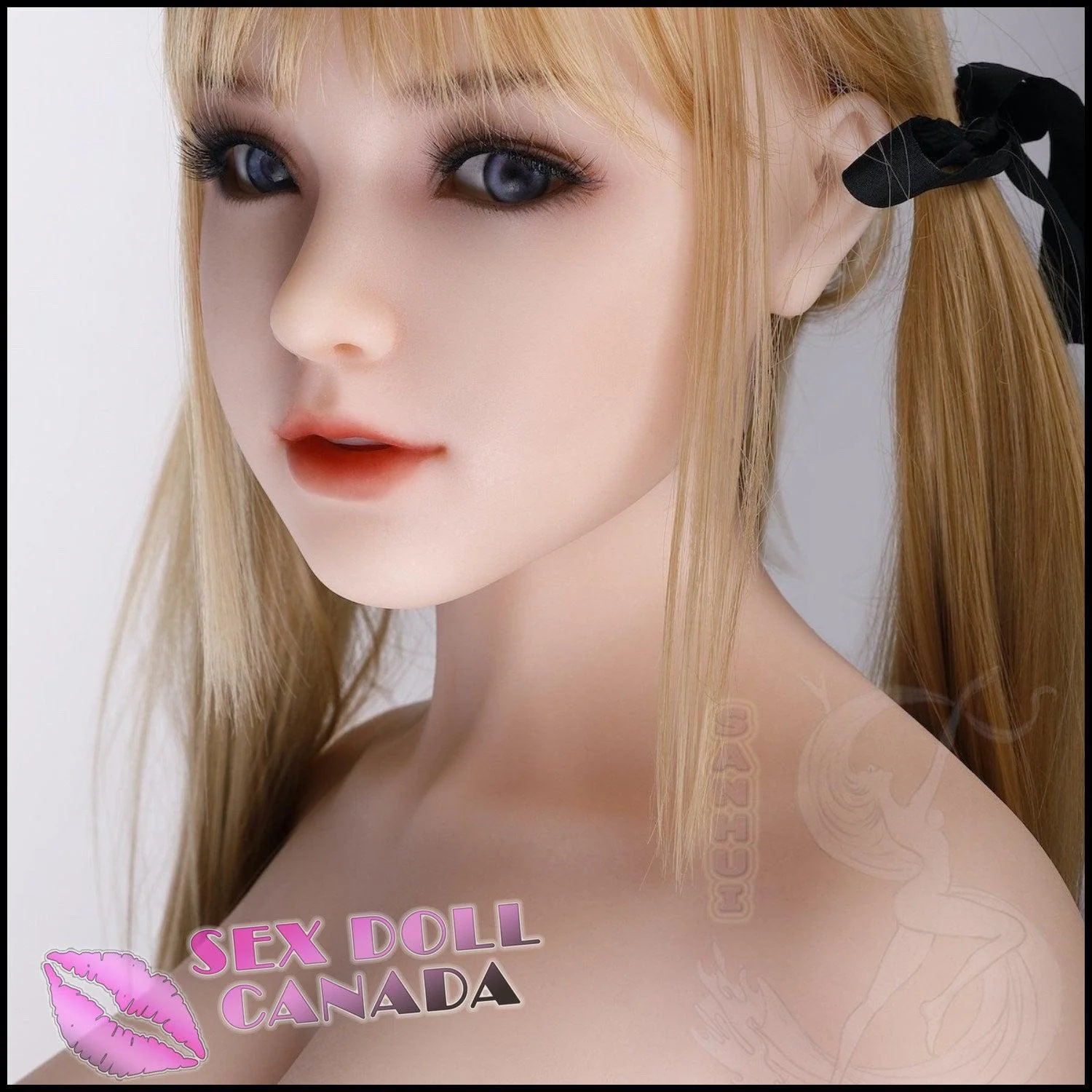 158 (5'2") D-Cup Marya Blue Pantsu (Head #8) Full Silicone - Sanhui Dolls - Image 5
