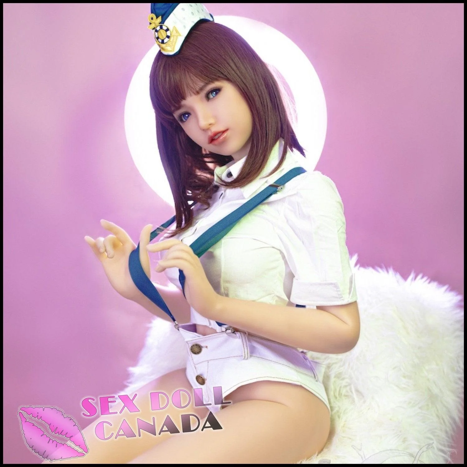 158 (5'2") D-Cup Marya Sailor Cabaret (Head #8) Full Silicone - Sanhui Dolls - Image 19
