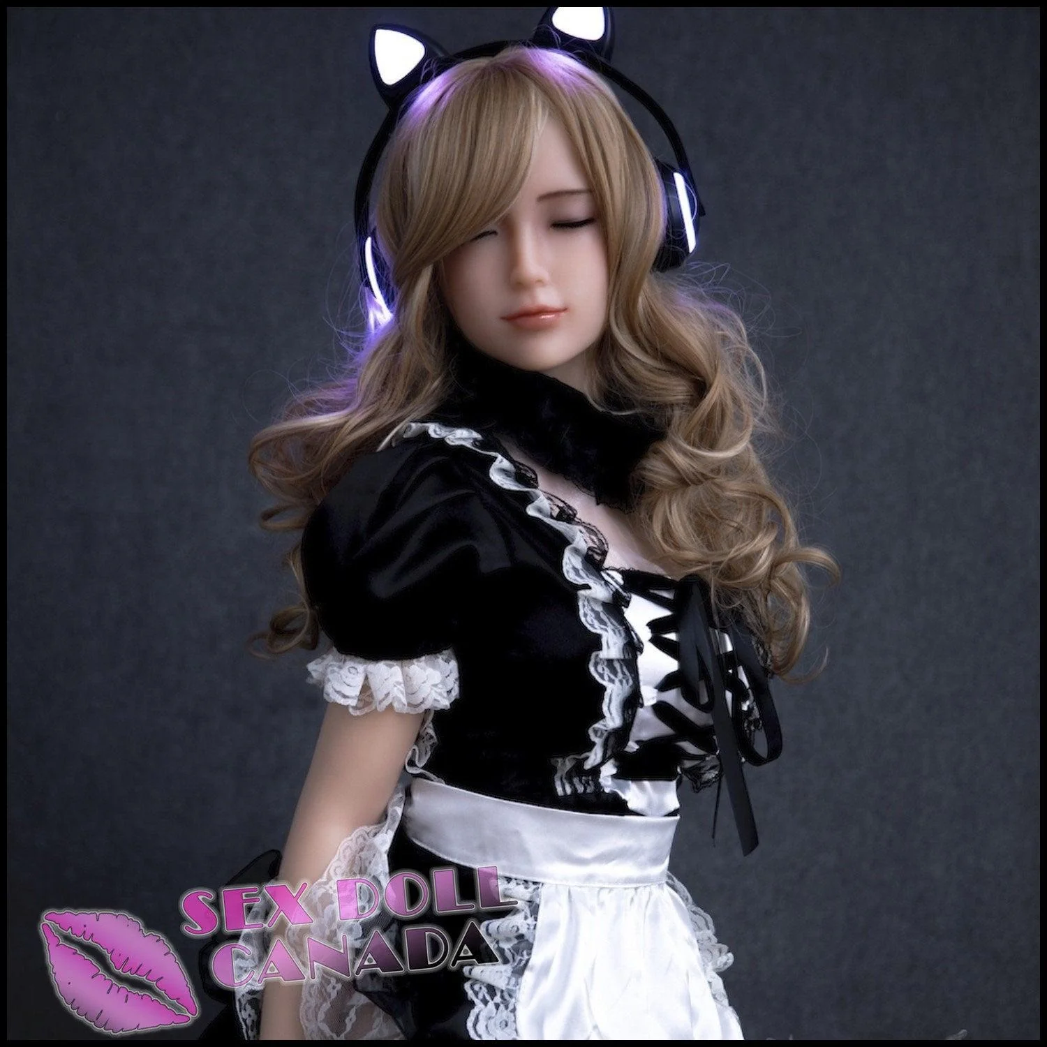 158 (5'2") D-Cup Sue Blonde E-Girl (Head #24) Full Silicone - Sanhui Dolls - Image 13
