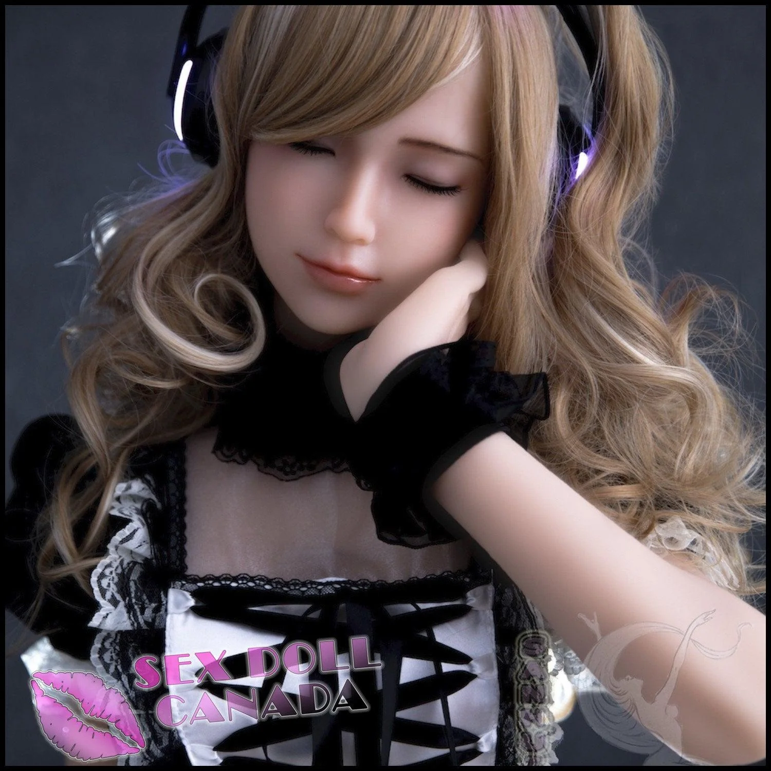 158 (5'2") D-Cup Sue Blonde E-Girl (Head #24) Full Silicone - Sanhui Dolls - Image 18