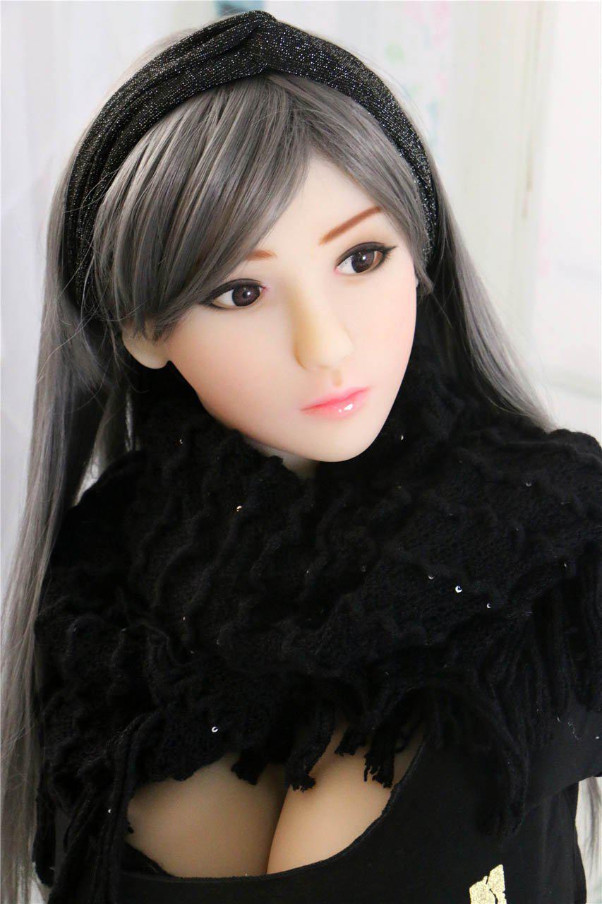 158 (5'2") F-Cup Noriko Silver Punk - SM Doll - Image 4
