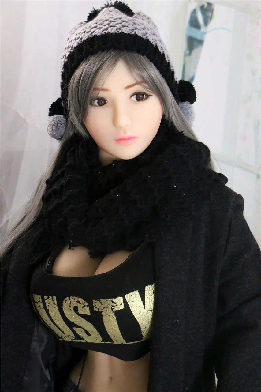 158 (5'2") F-Cup Noriko Silver Punk - SM Doll - Image 7