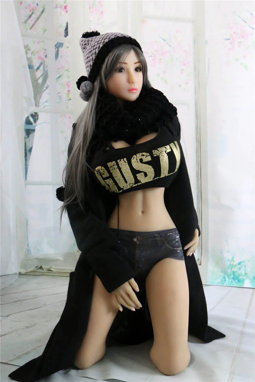158 (5'2") F-Cup Noriko Silver Punk - SM Doll - Image 9