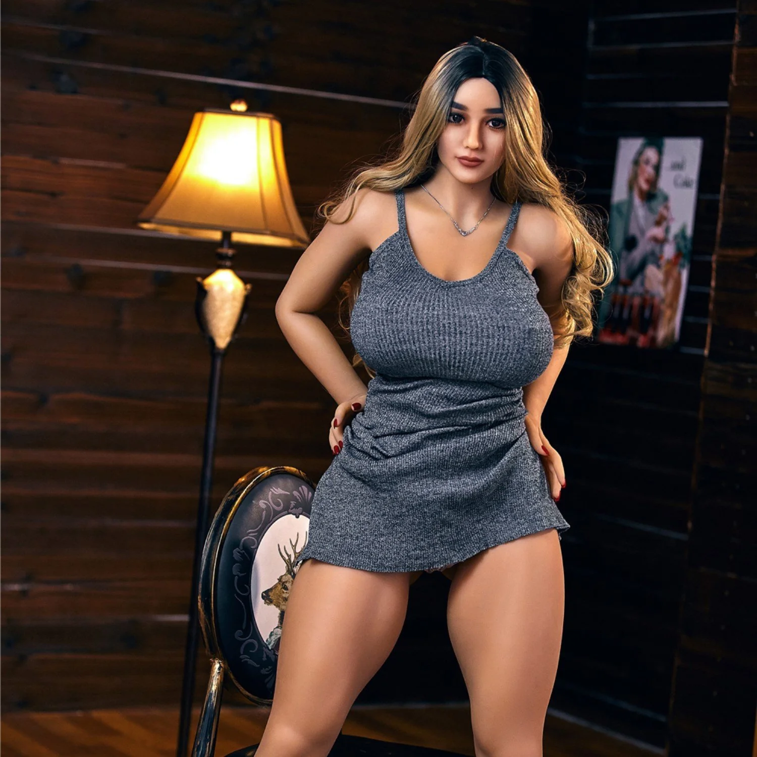 158 (5'2") G-Cup Fiona Thick BBW - IRONTECH Dolls - Image 12