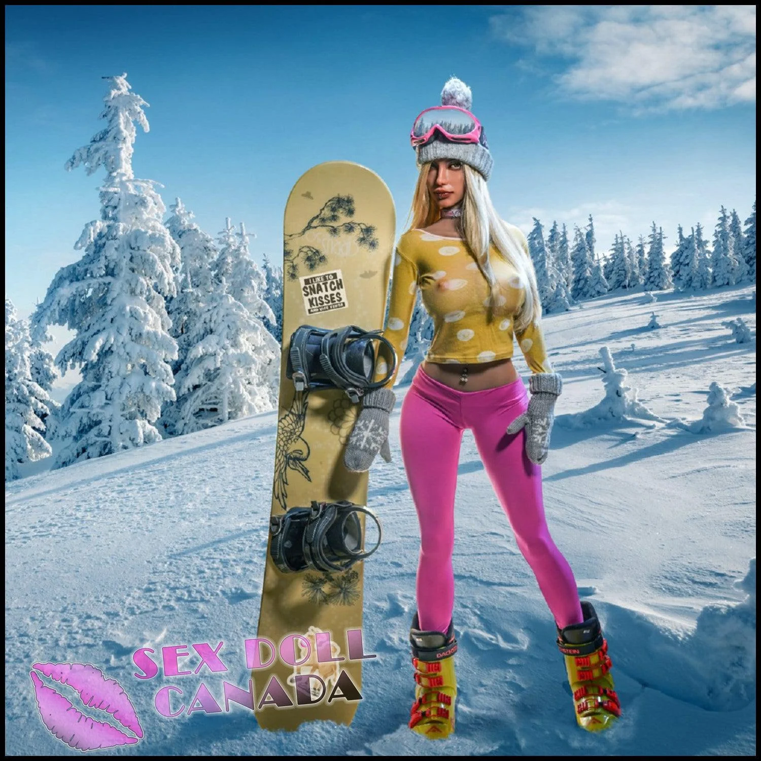 158 (5'2") G-Cup Isla Wild - Full Silicone - YL Doll - Image 5