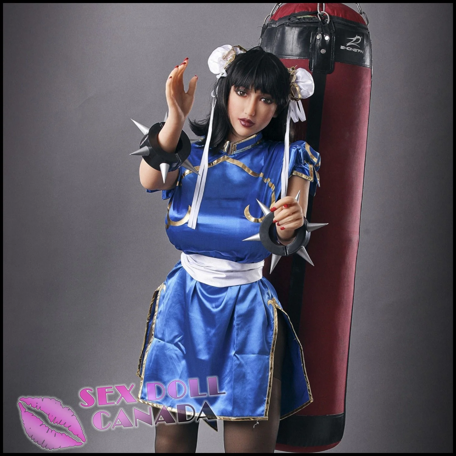 158 (5'2") G-Cup Mika Chunli Style Thick BBW - IRONTECH Dolls - Image 3