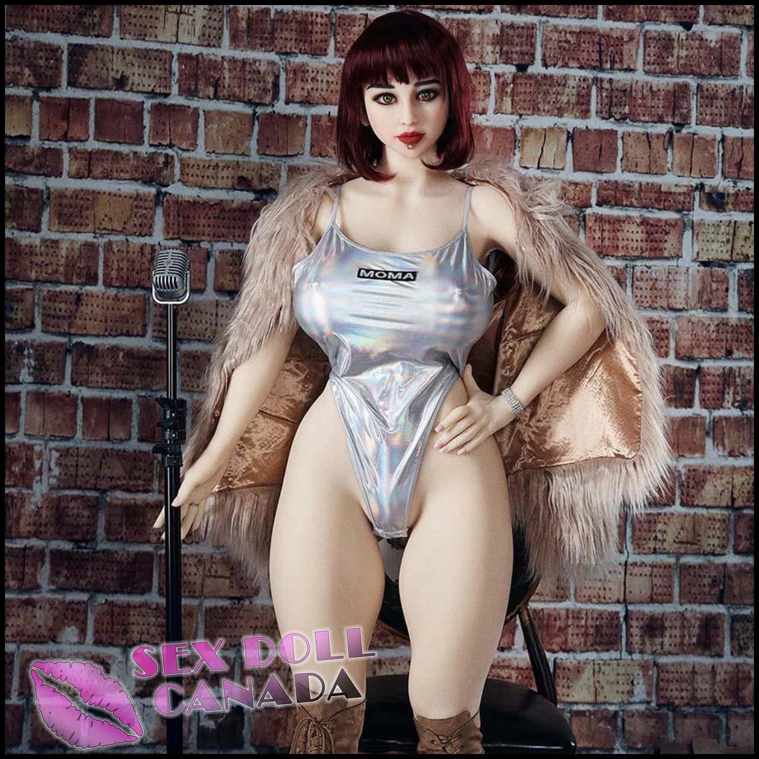 158 (5'2") G-Cup Miki Thick BBW - IRONTECH Dolls - Image 3