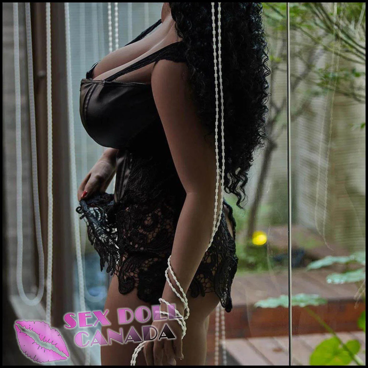 158 (5'2") G-Cup Nuru Blue Eyes Thick BBW - IRONTECH Dolls - Image 11